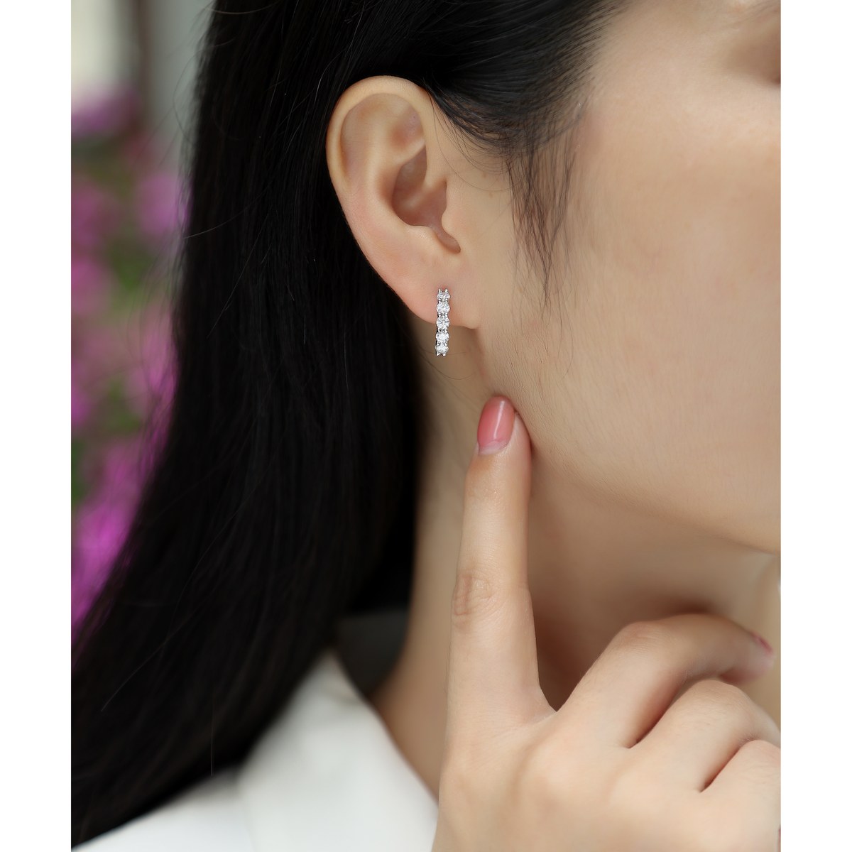 Faint Dawn Earrings — 925 sterling silver, image 1 of 4