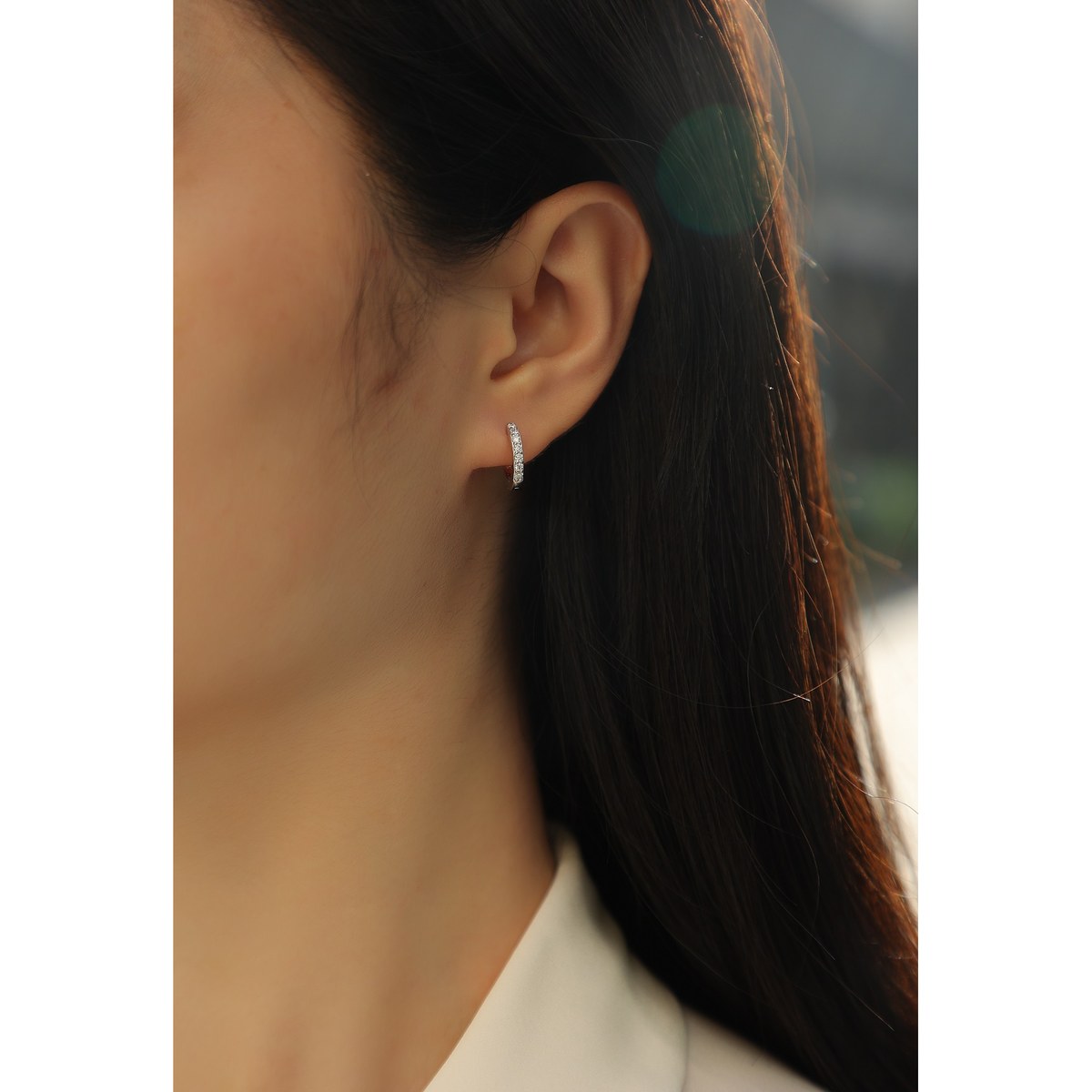 Steady in Eight Winds Earrings — 925 sterling silver, image 1 of 3