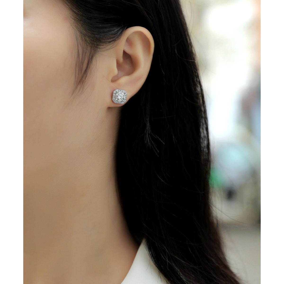 A Heart of Blossom Earrings — 925 sterling silver, image 1 of 5