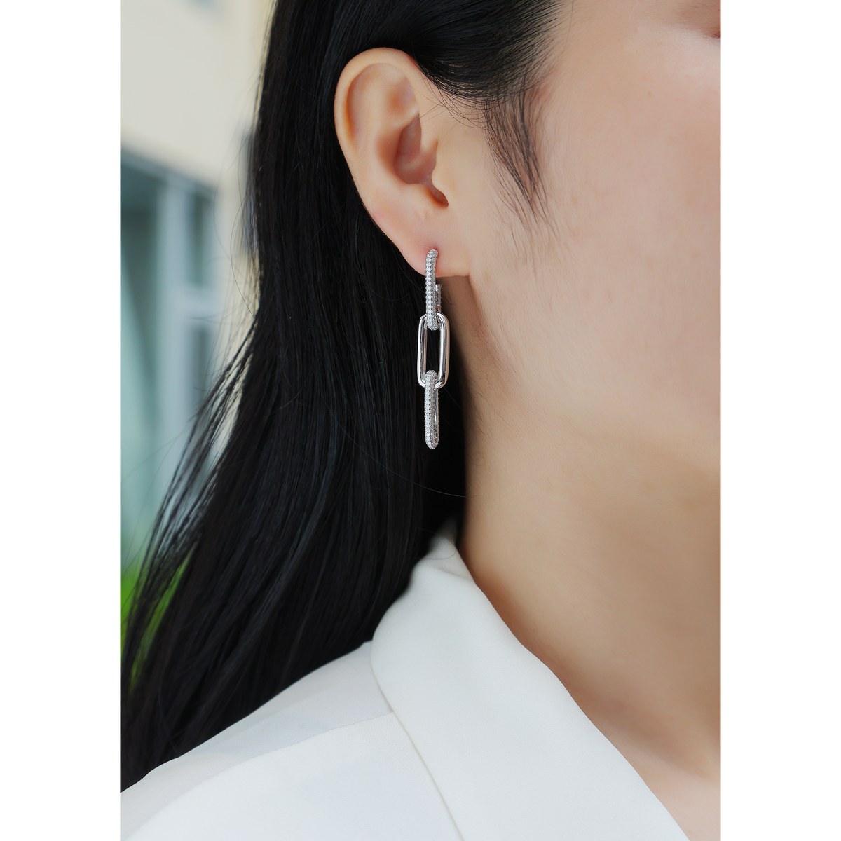 Ever-Burning Earrings — 925 sterling silver, image 1 of 4