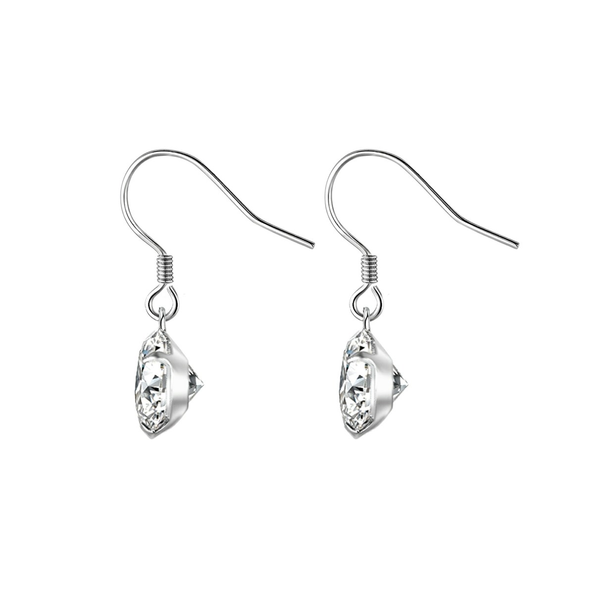 Line of Light Earrings — 925 sterling silver, image 1 of 2