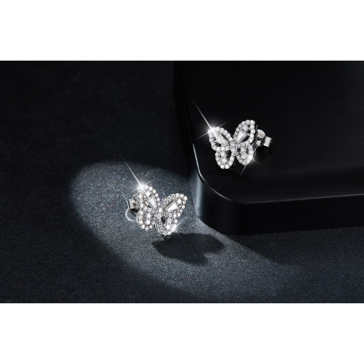 The One Across Water Earrings — 925 sterling silver, image 1 of 5