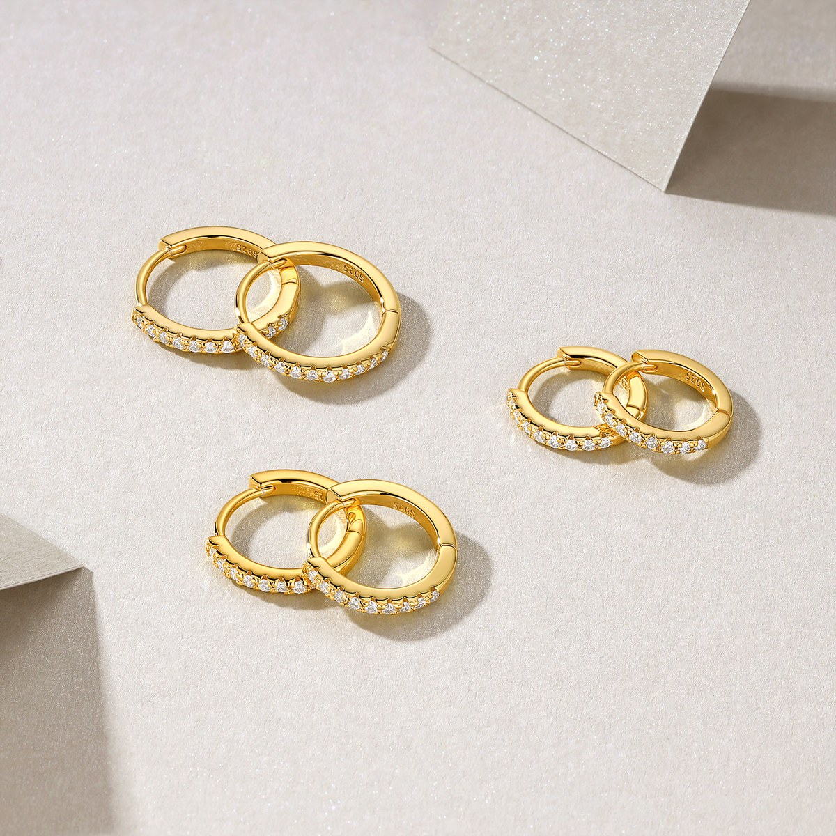 Timely Rain Earrings — 925 sterling silver, image 1 of 5