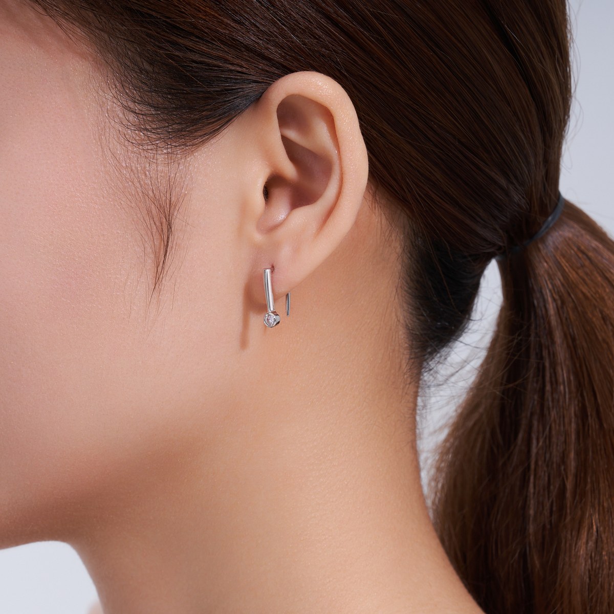 Winding Path Earrings — 925 sterling silver, image 1 of 4