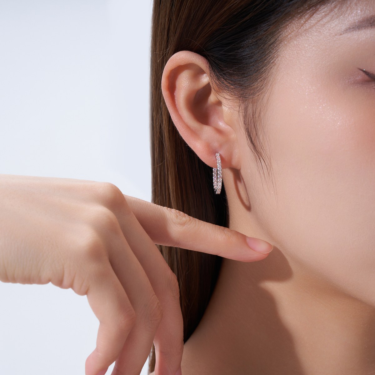 Star-Picking Earrings — 925 sterling silver, image 1 of 5
