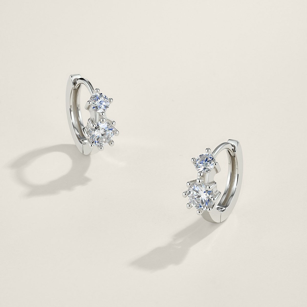 Echo Earrings — 925 sterling silver, image 1 of 5