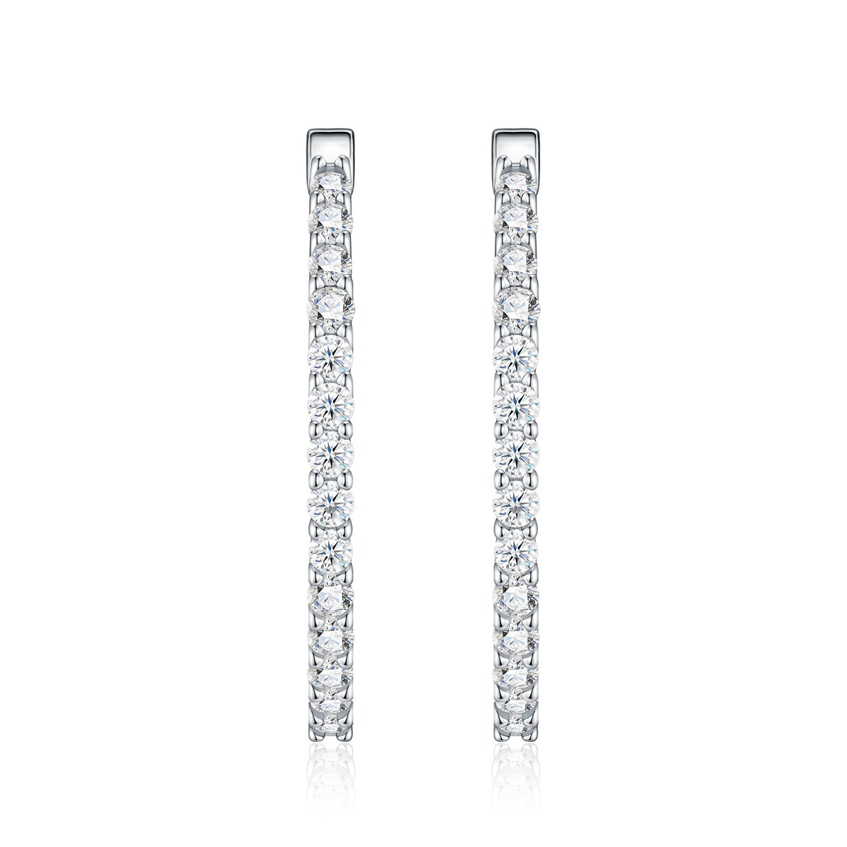 Full Circle Earrings — 925 sterling silver, image 1 of 4