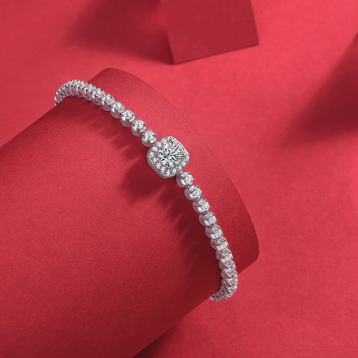 Joined Branches Bracelet — 925 sterling silver, image 1 of 3