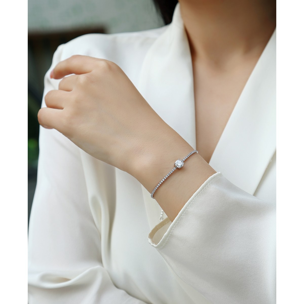 Morning Dew Bracelet — 925 sterling silver, image 1 of 4