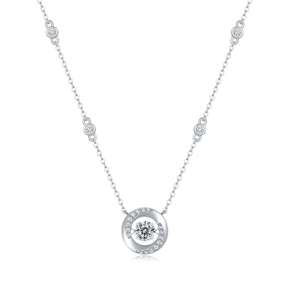 As at the Beginning Necklace — 925 sterling silver, image 1 of 1