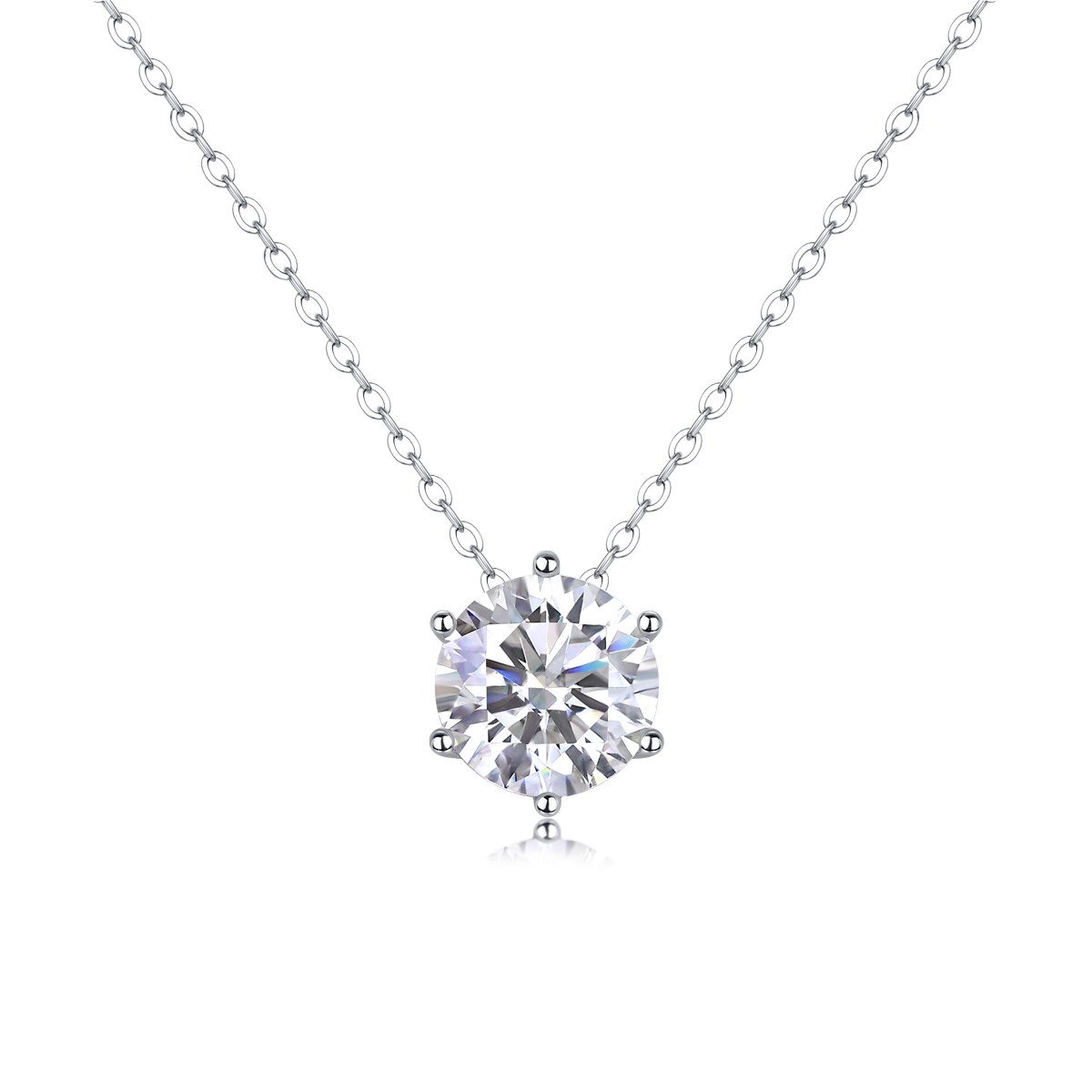 Last Rose of Spring Necklace — 925 sterling silver, image 1 of 1