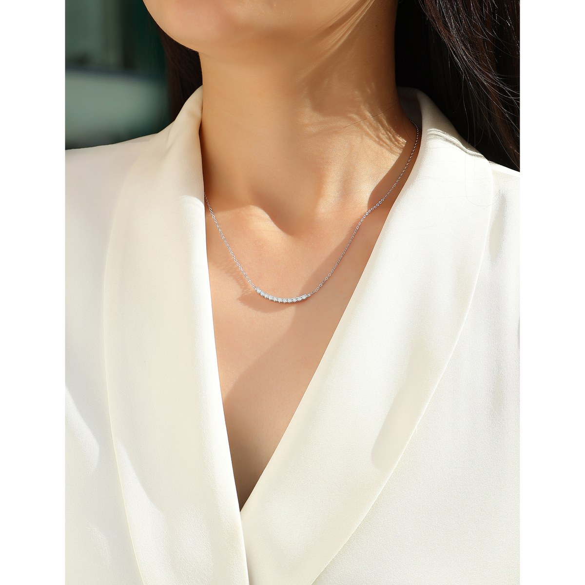 Easy Hours Necklace — 925 sterling silver, image 1 of 5