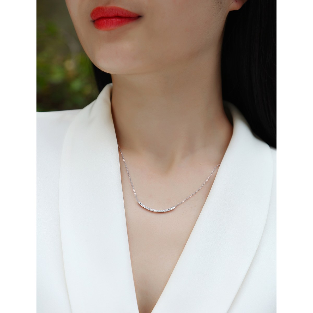 Serene Hours Necklace — 925 sterling silver, image 1 of 5