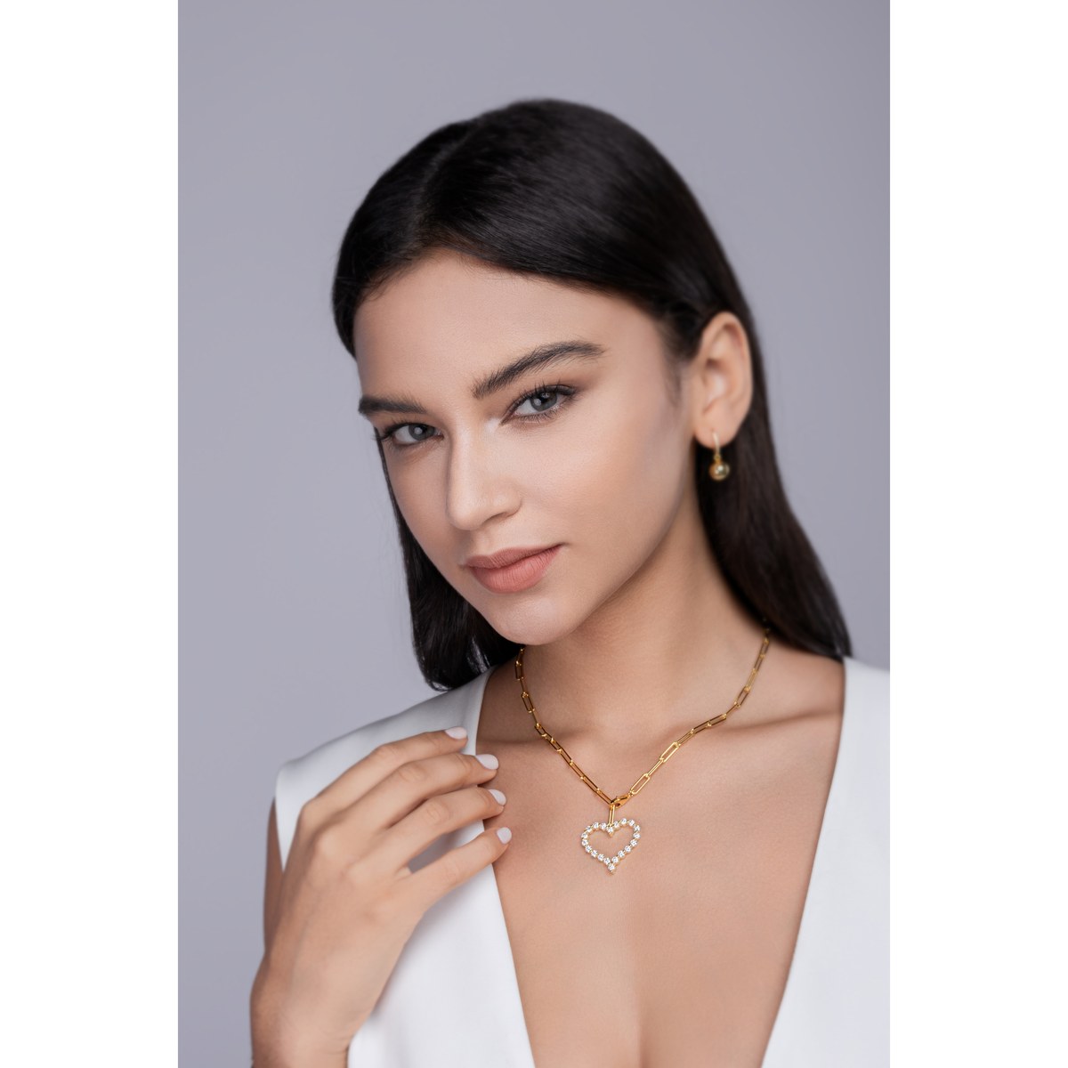 Heart's Wish Necklace — 925 sterling silver, image 1 of 4