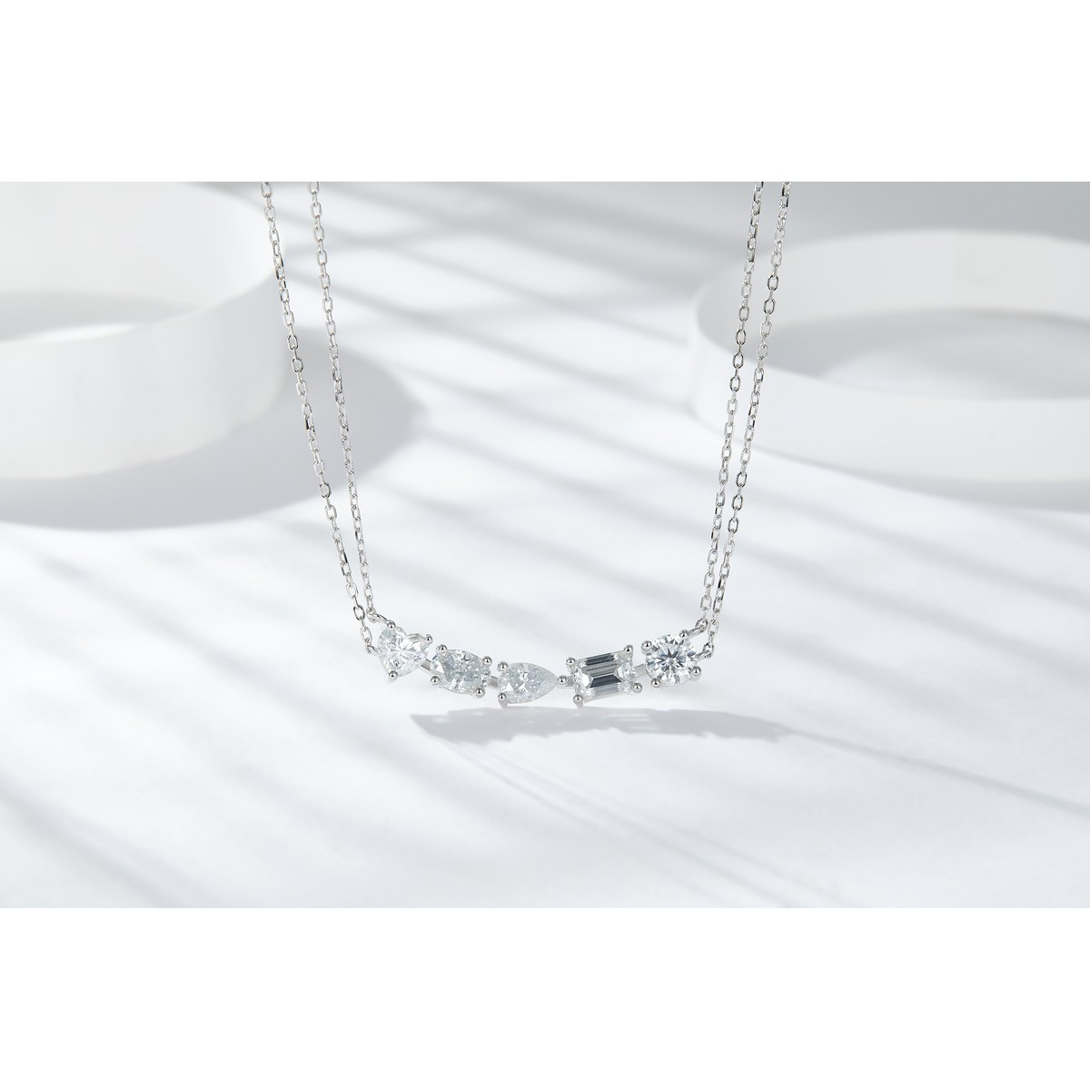 Sea-Lost Pearl Necklace — 925 sterling silver, image 1 of 4
