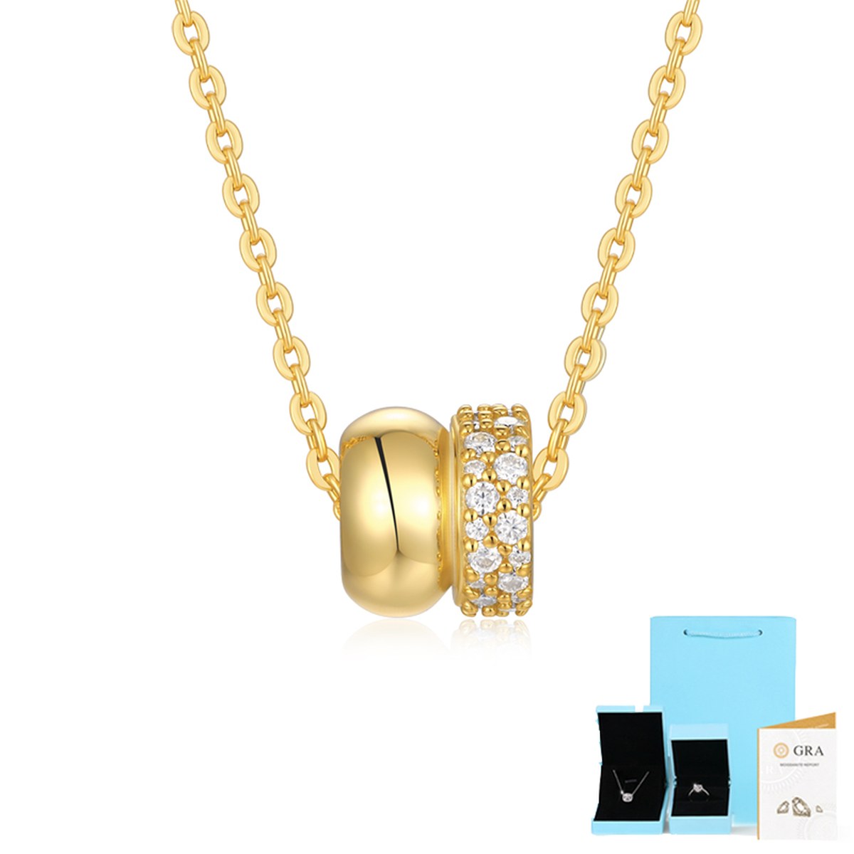 Orchid Girdle Necklace — 925 sterling silver, image 1 of 5