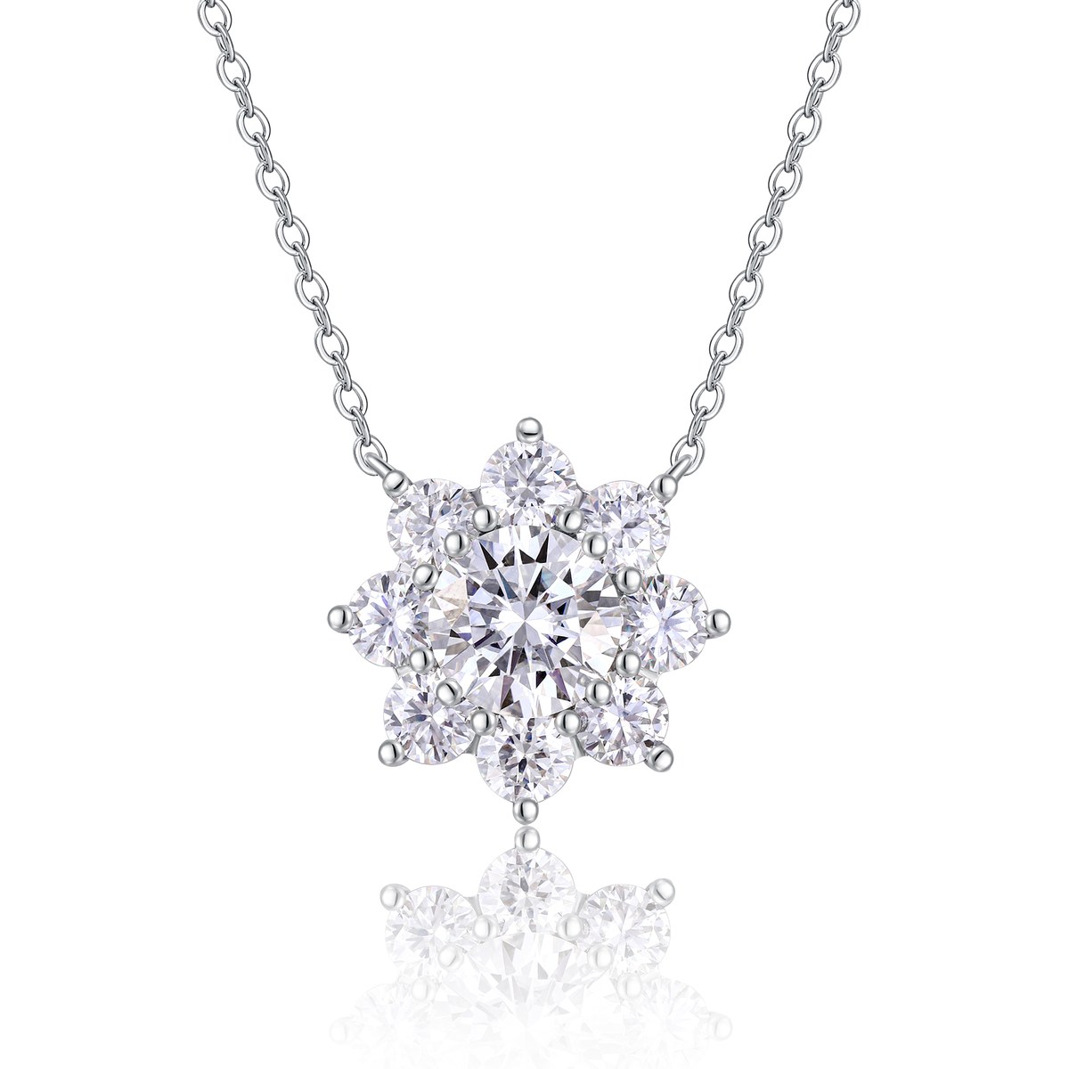 Moon After Rain Necklace — 925 sterling silver, image 1 of 5