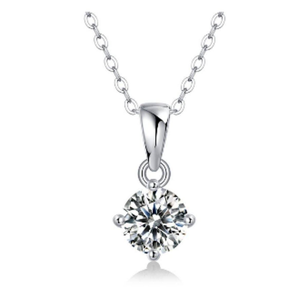 Red-Bean Longing Necklace — 925 sterling silver, image 1 of 1
