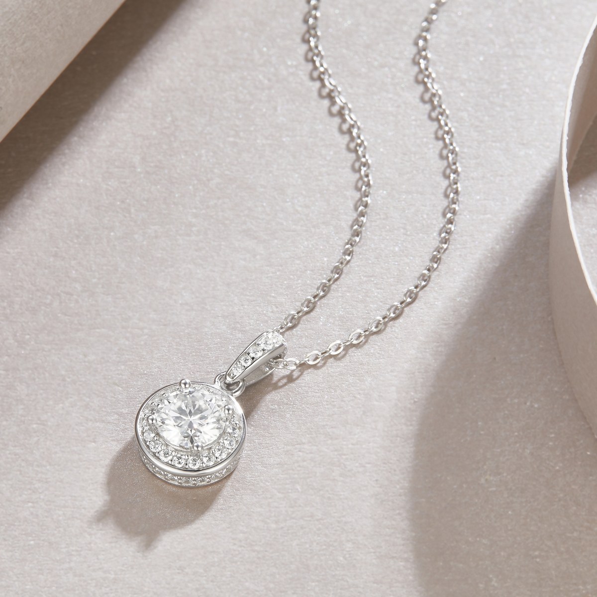 One Lone Light Necklace — 925 sterling silver, image 1 of 5