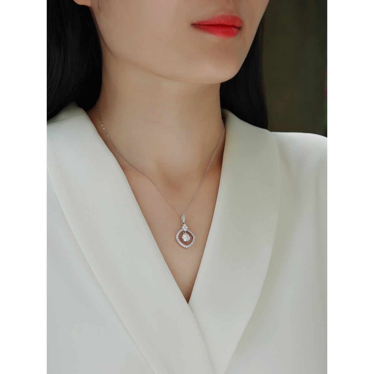 Flowing Light Necklace — 925 sterling silver, image 1 of 5
