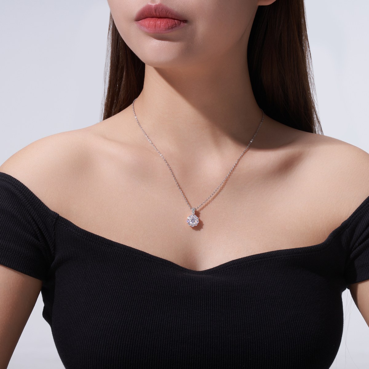 Grain Rain Necklace — 925 sterling silver, image 1 of 3