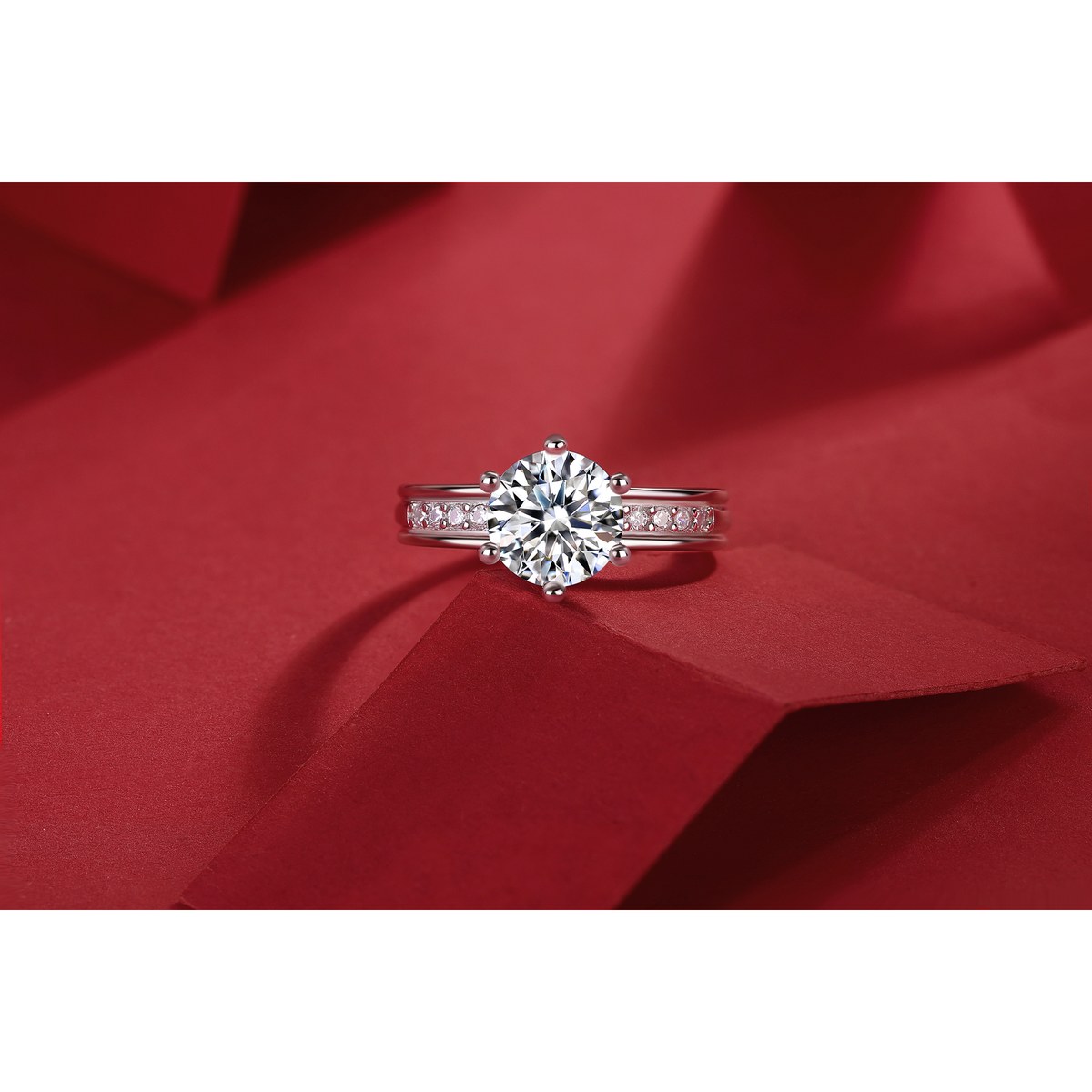 First Glimpse Ring — 925 sterling silver, image 1 of 5