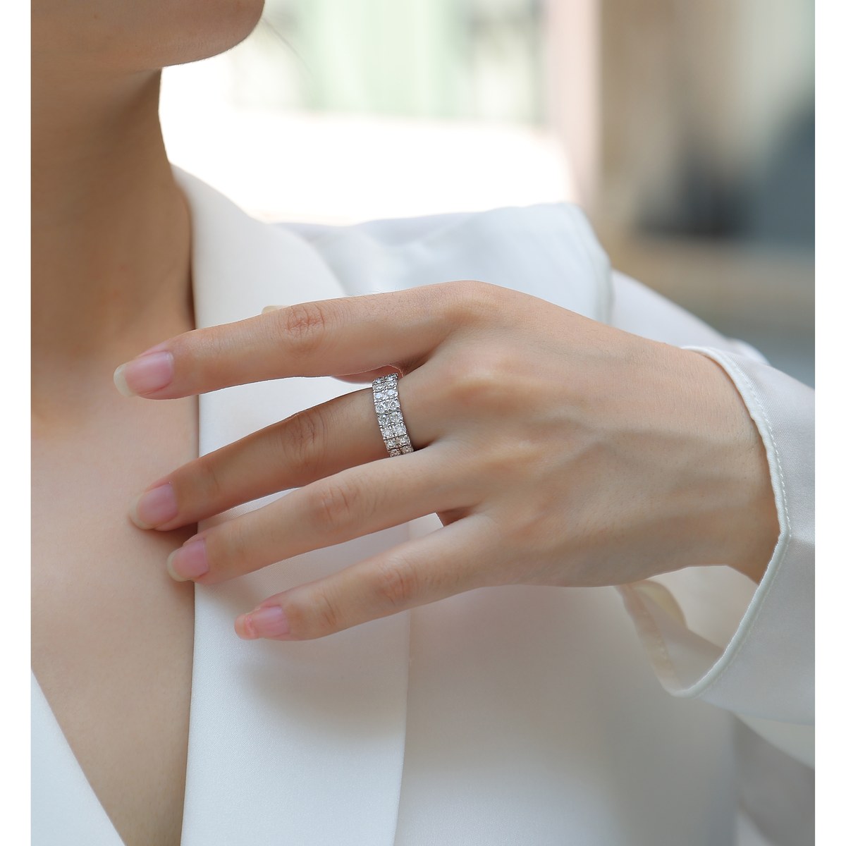 Starlit Sky Ring — 925 sterling silver, image 1 of 5