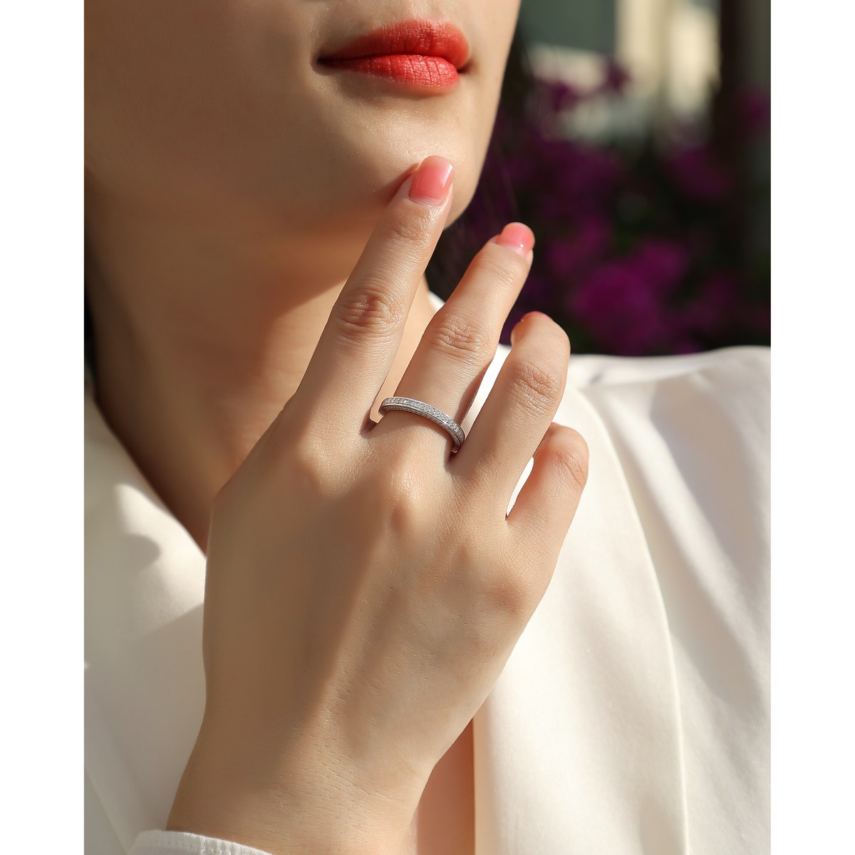 Reach for the Moon Ring — 925 sterling silver, image 1 of 5