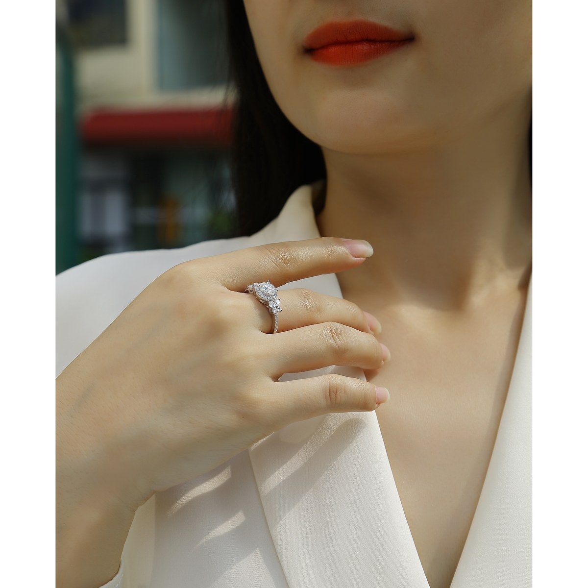 Heartstrings Ring — 925 sterling silver, image 1 of 5