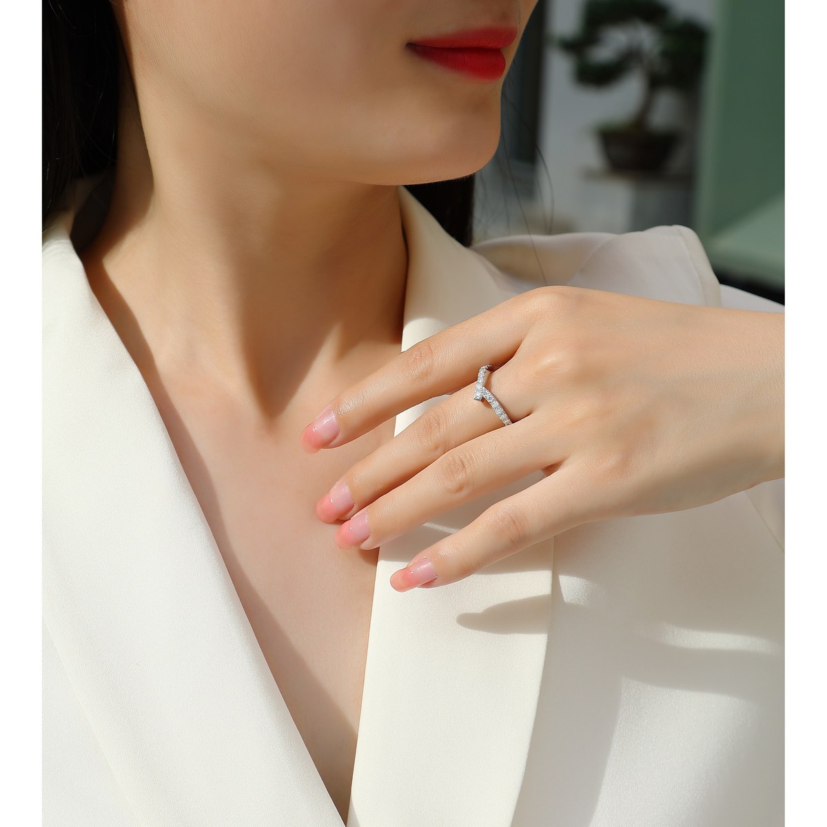 Setting Out Ring — 925 sterling silver, image 1 of 5