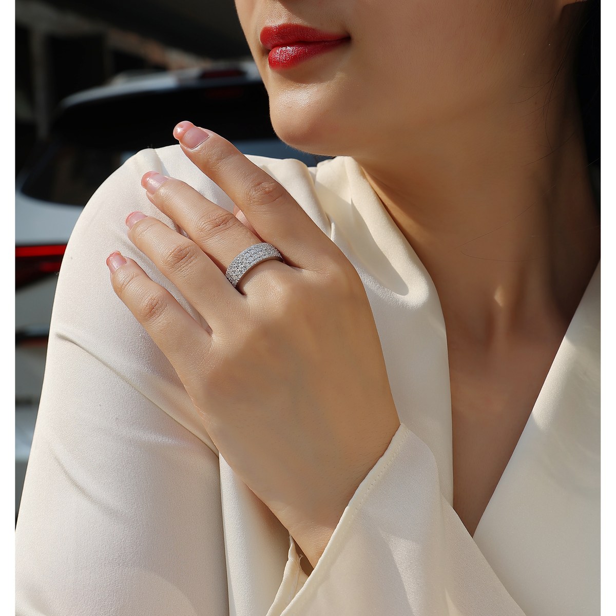 Turning Fortune Ring — 925 sterling silver, image 1 of 5