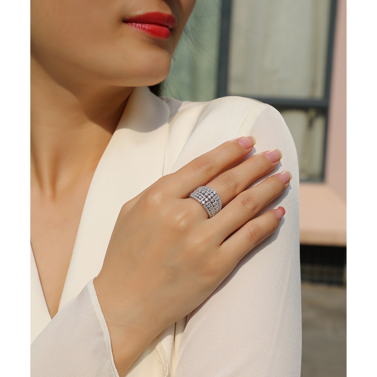 Ballet of Time Ring — 925 sterling silver, image 1 of 5