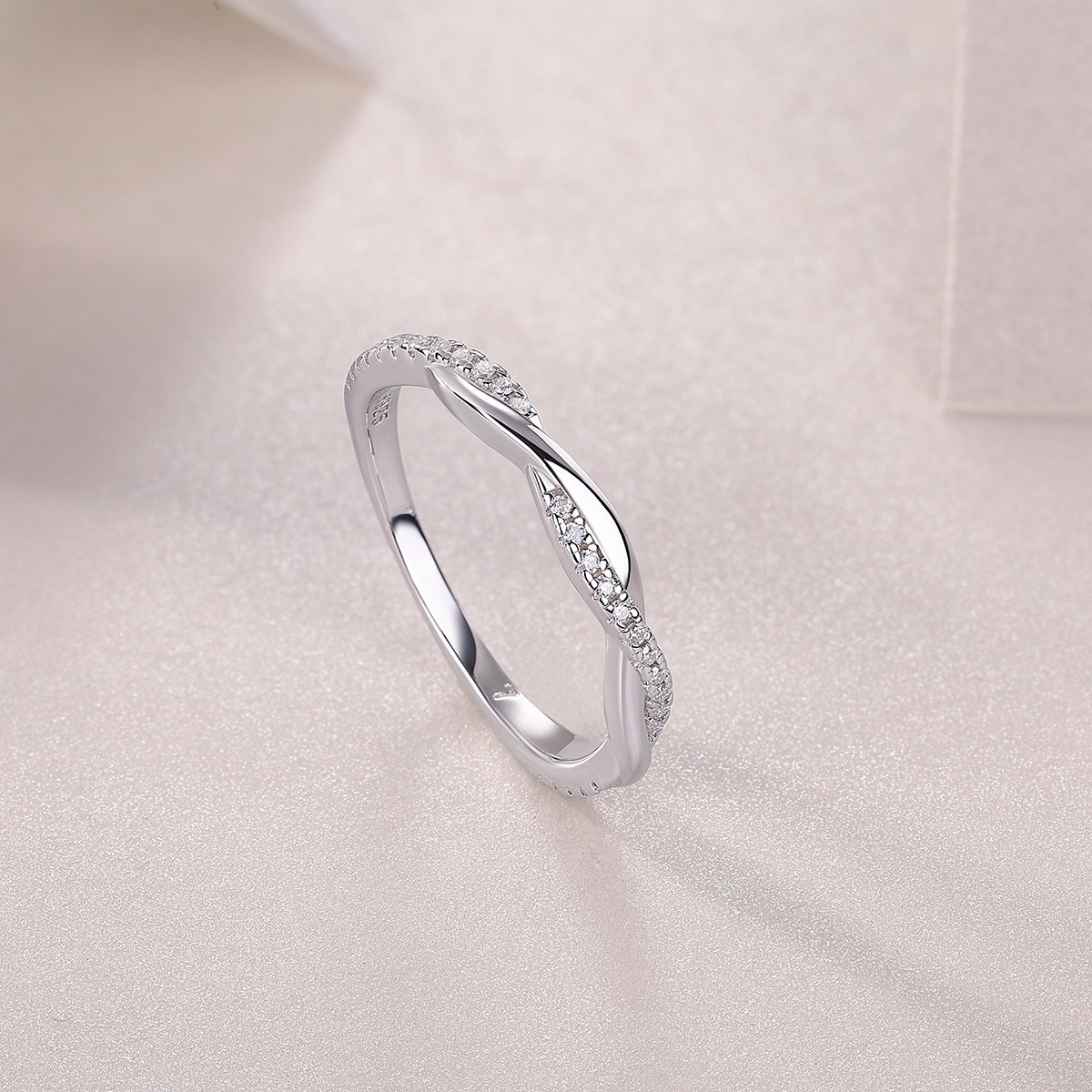 Twin Bloom Ring — 925 sterling silver, image 1 of 5