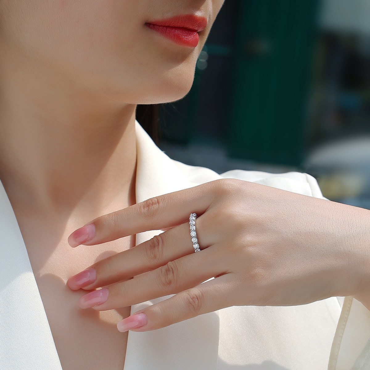 Speaking Rose Ring — 925 sterling silver, image 1 of 4