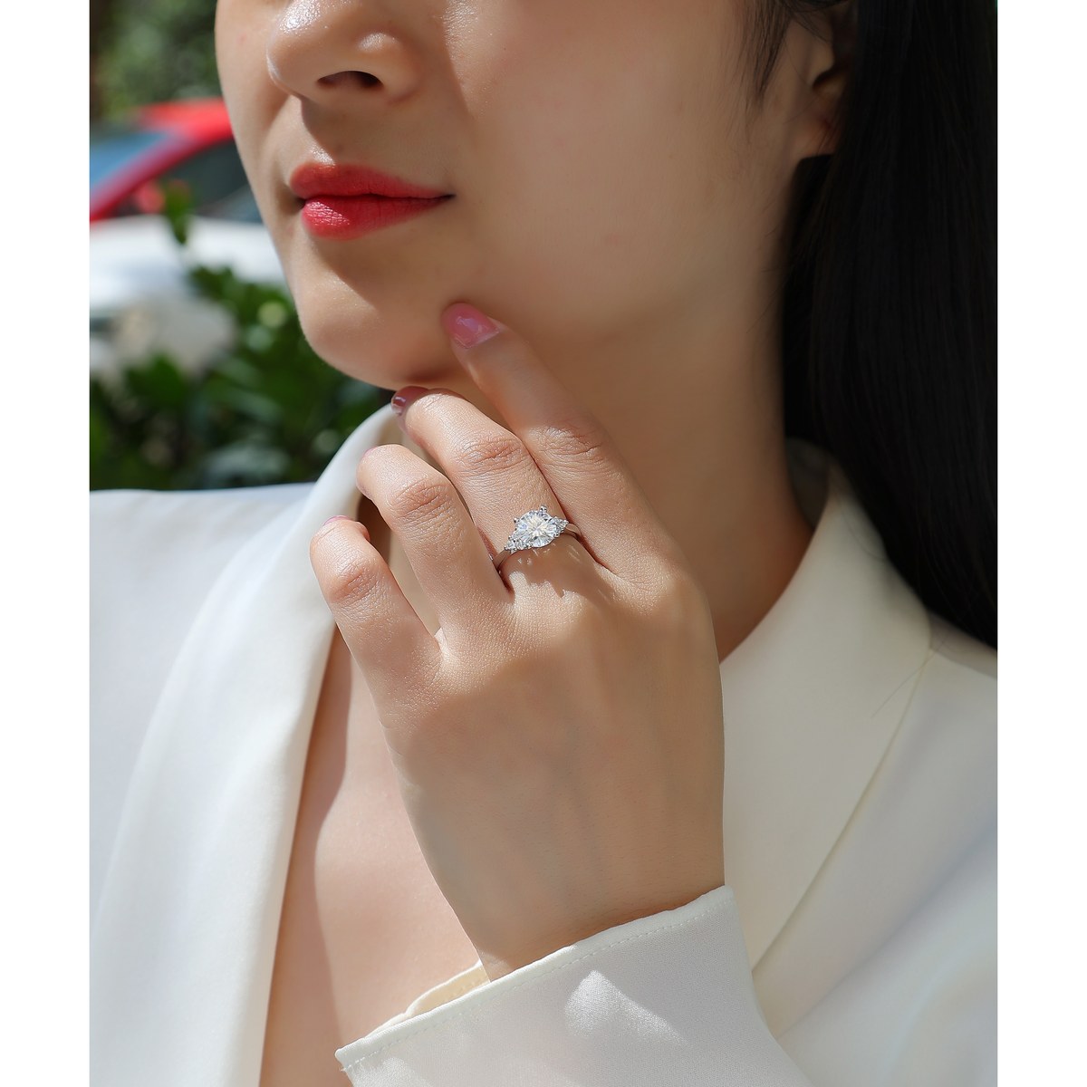 Galaxy Light Ring — 925 sterling silver, image 1 of 5