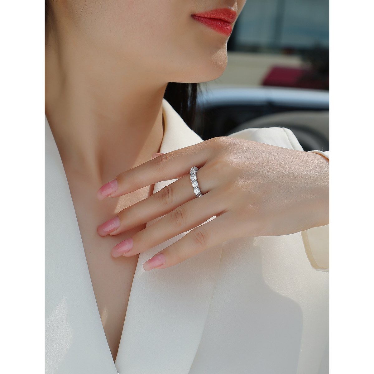 Ferris Wheel Ring — 925 sterling silver, image 1 of 3