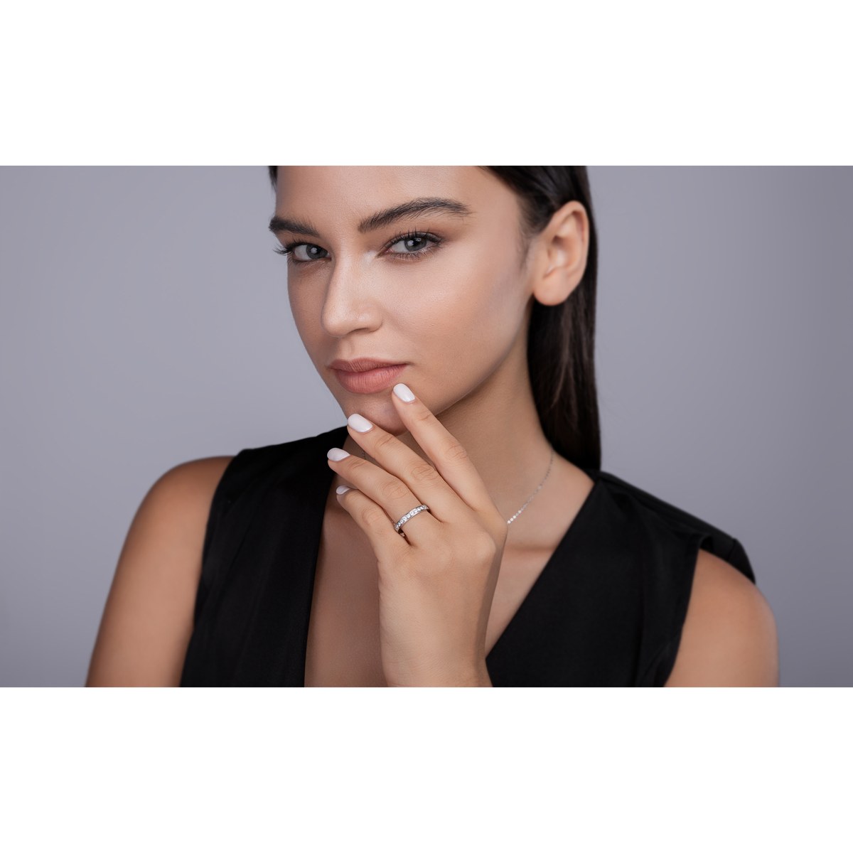 Starlit Night Ring — 925 sterling silver, image 1 of 4