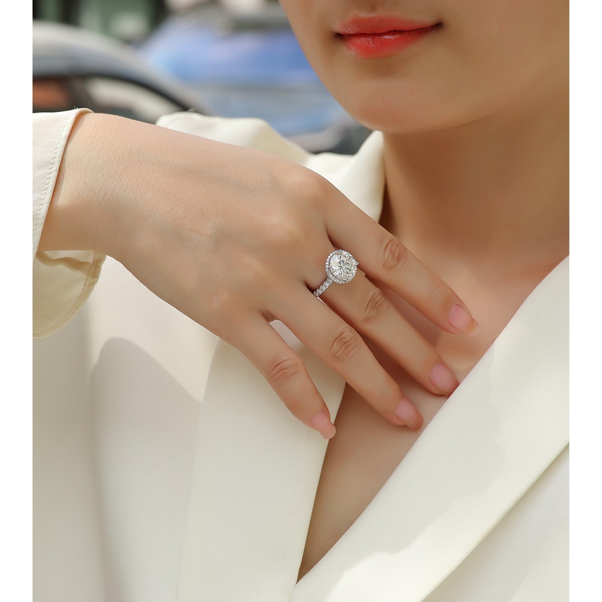 Whispering Stars Ring — 925 sterling silver, image 1 of 3