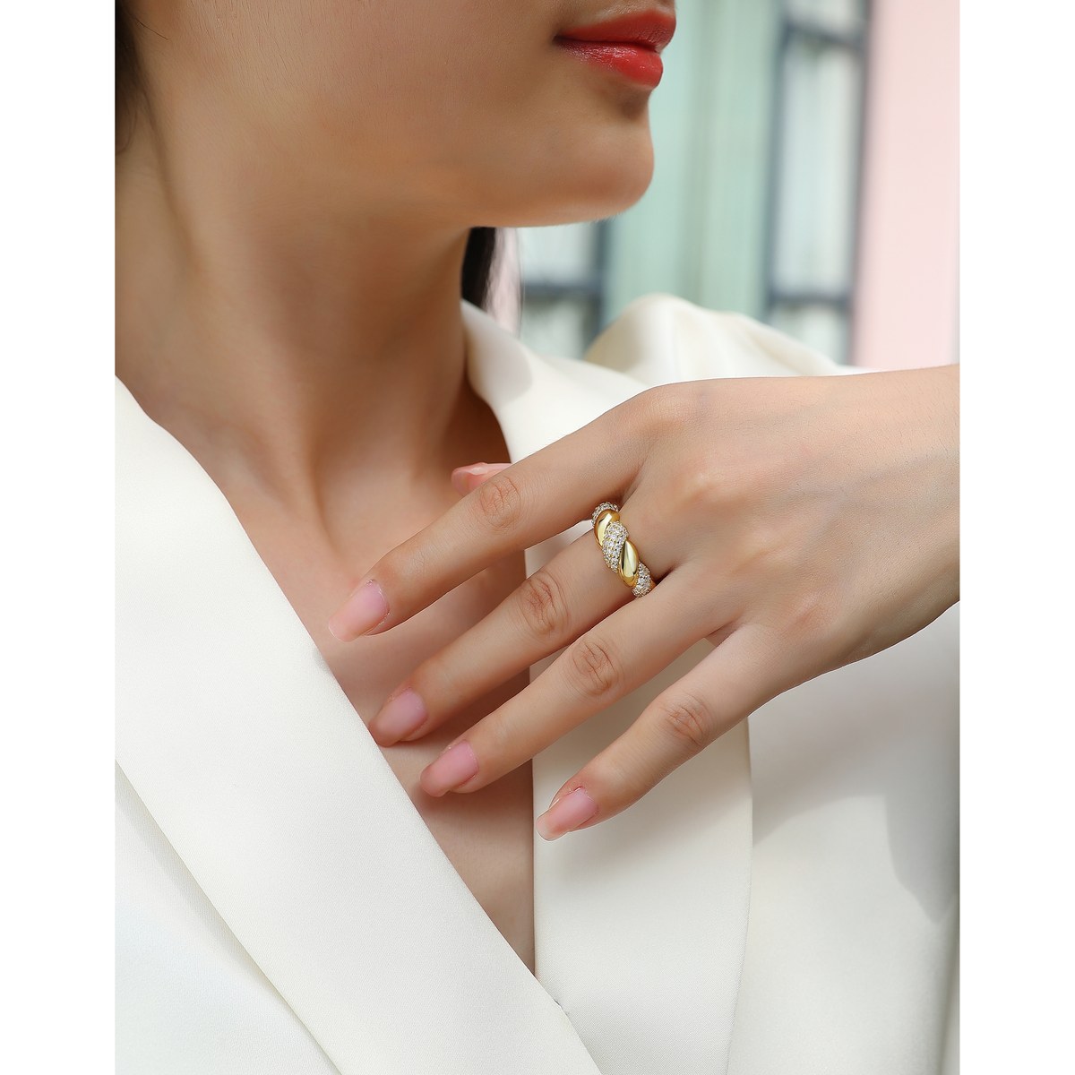 Vine Ring — 925 sterling silver, image 1 of 5