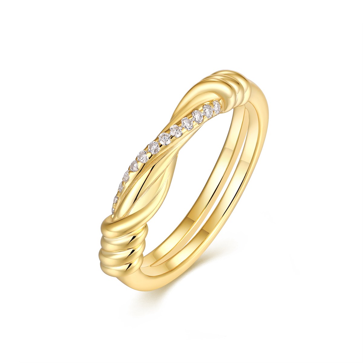 Cloud Veil Ring — 925 sterling silver, image 1 of 5