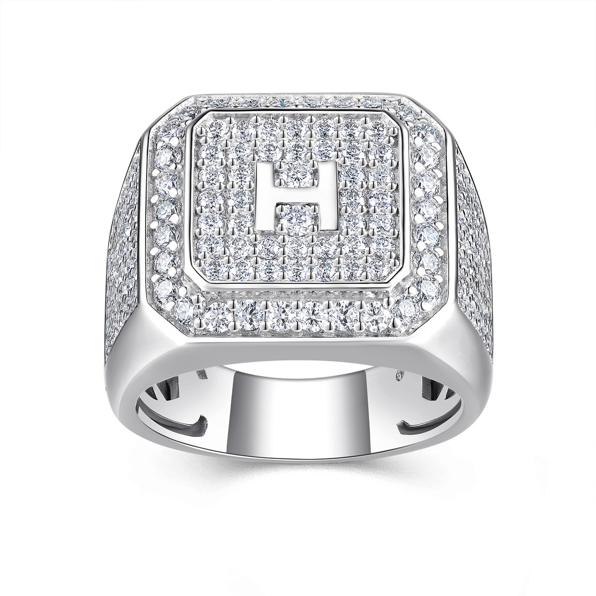 Pearl in Palm Ring — 925 sterling silver, image 1 of 5