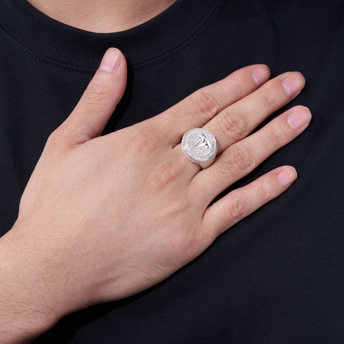 Bedrock Ring — 925 sterling silver, image 1 of 3
