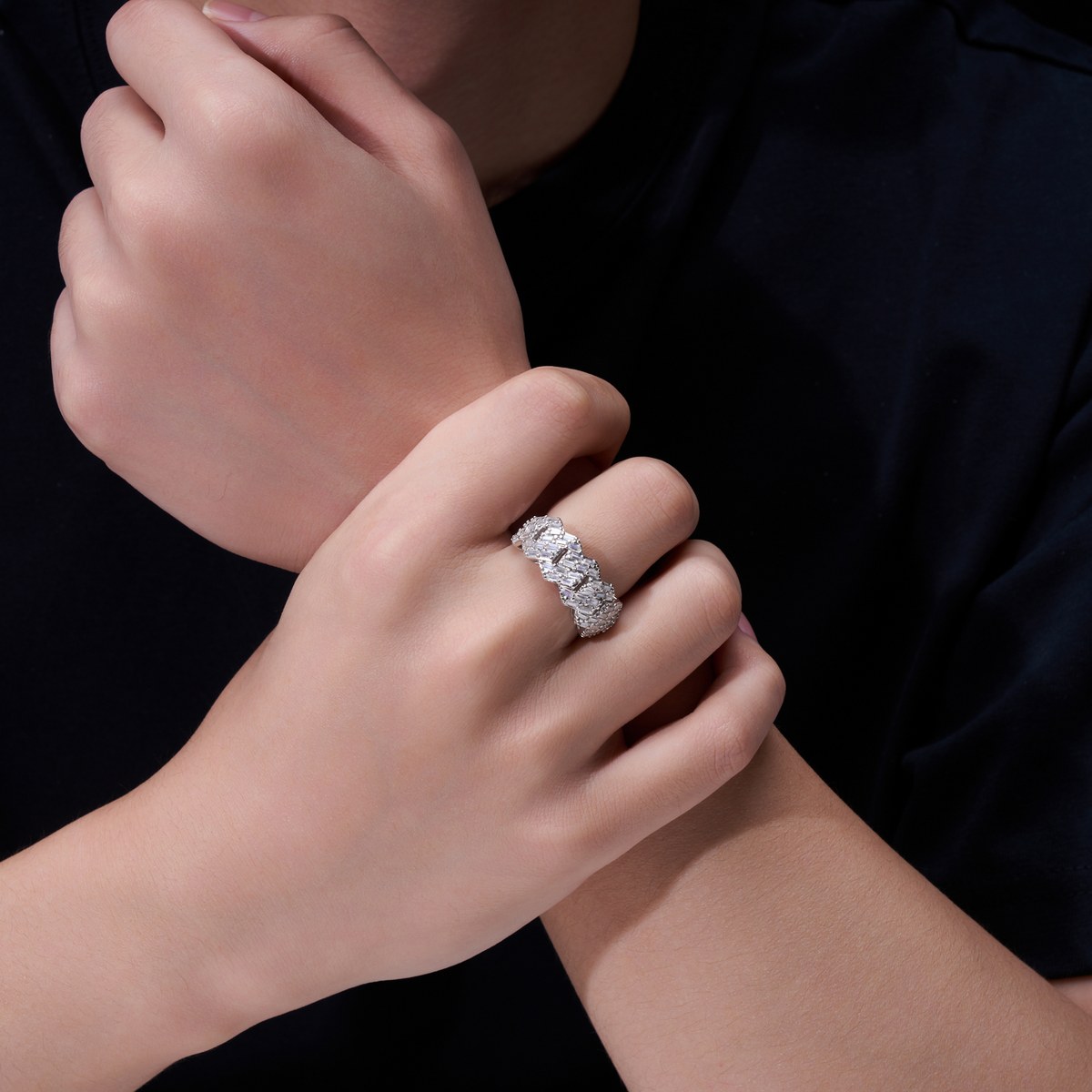 Dragon's Pearl Ring — 925 sterling silver, image 1 of 4