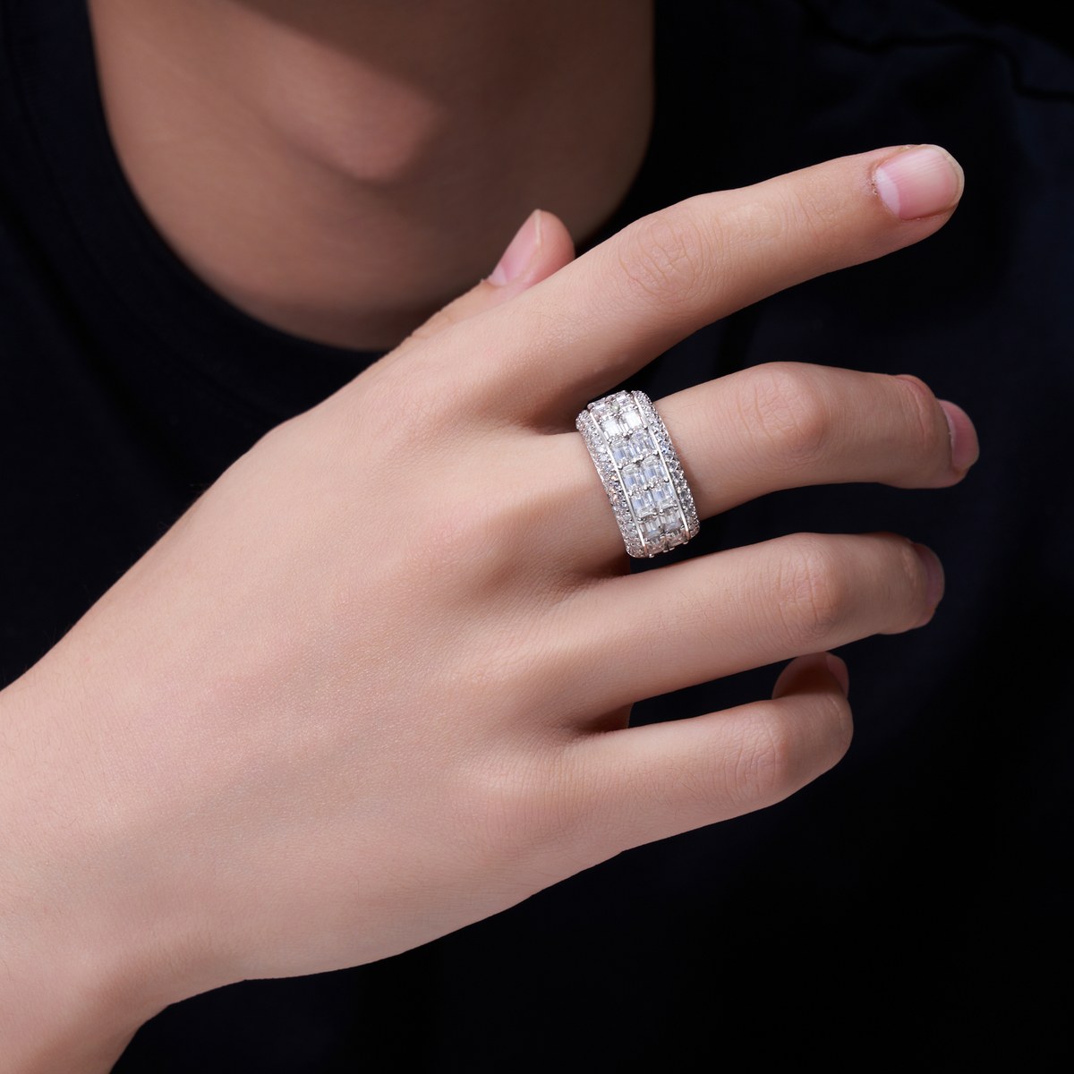 Long Road Ring — 925 sterling silver, image 1 of 4