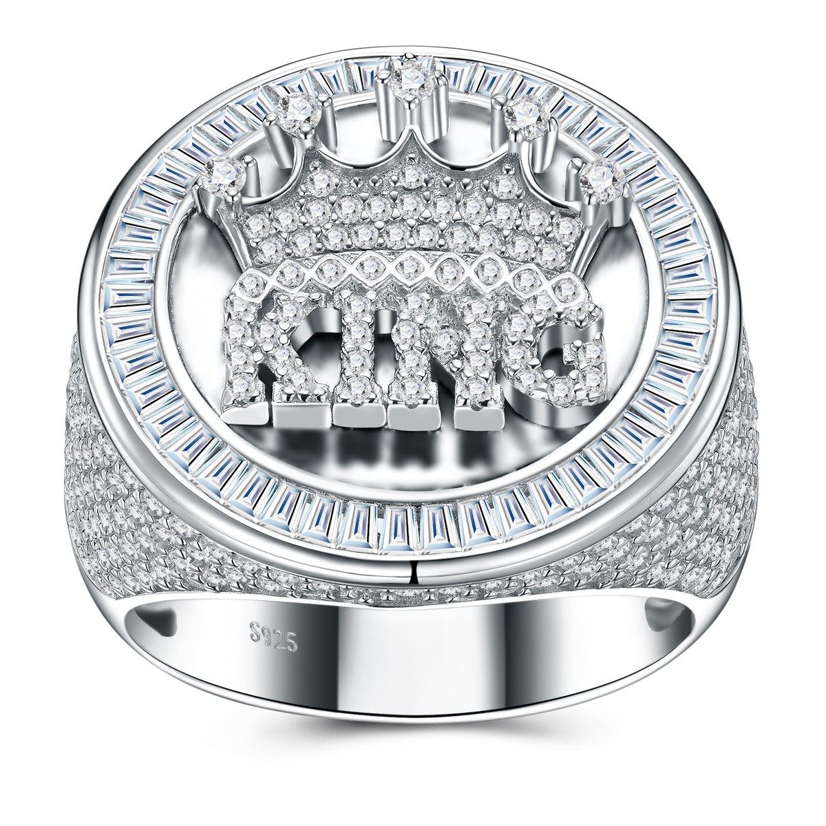 Coronation Ring — 925 sterling silver, image 1 of 4