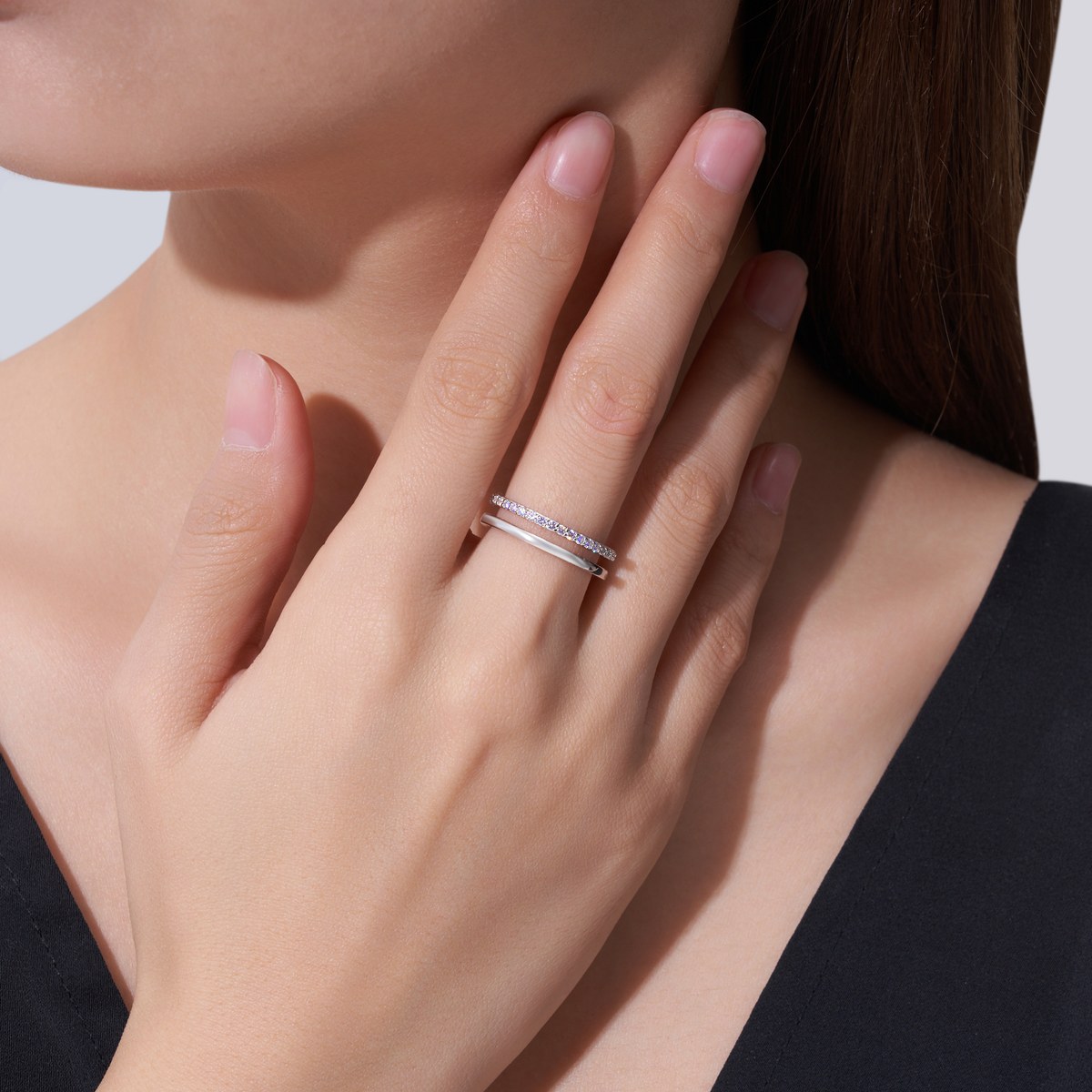 Blank Space Ring — 925 sterling silver, image 1 of 4
