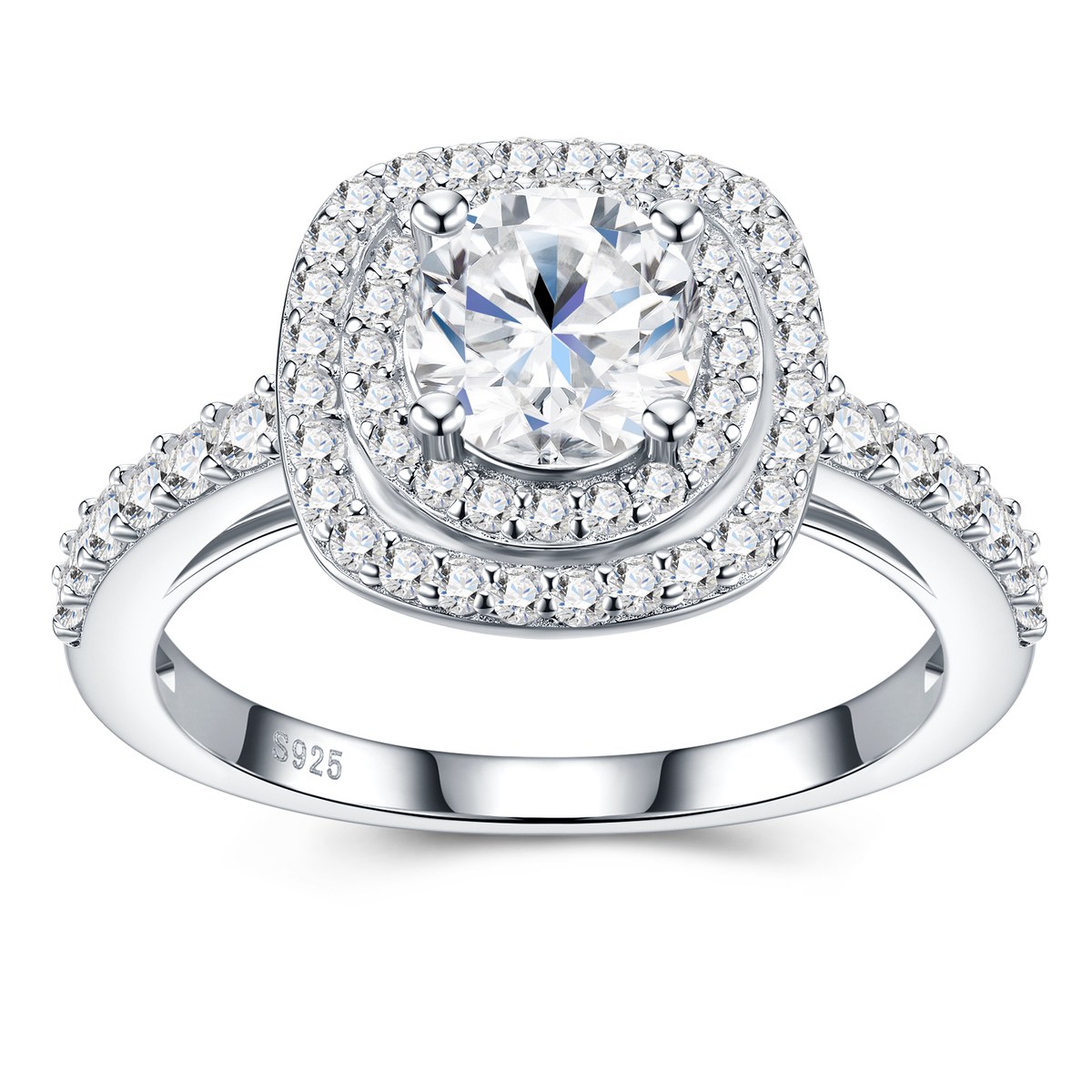 Valley Heart Ring — 925 sterling silver, image 1 of 5
