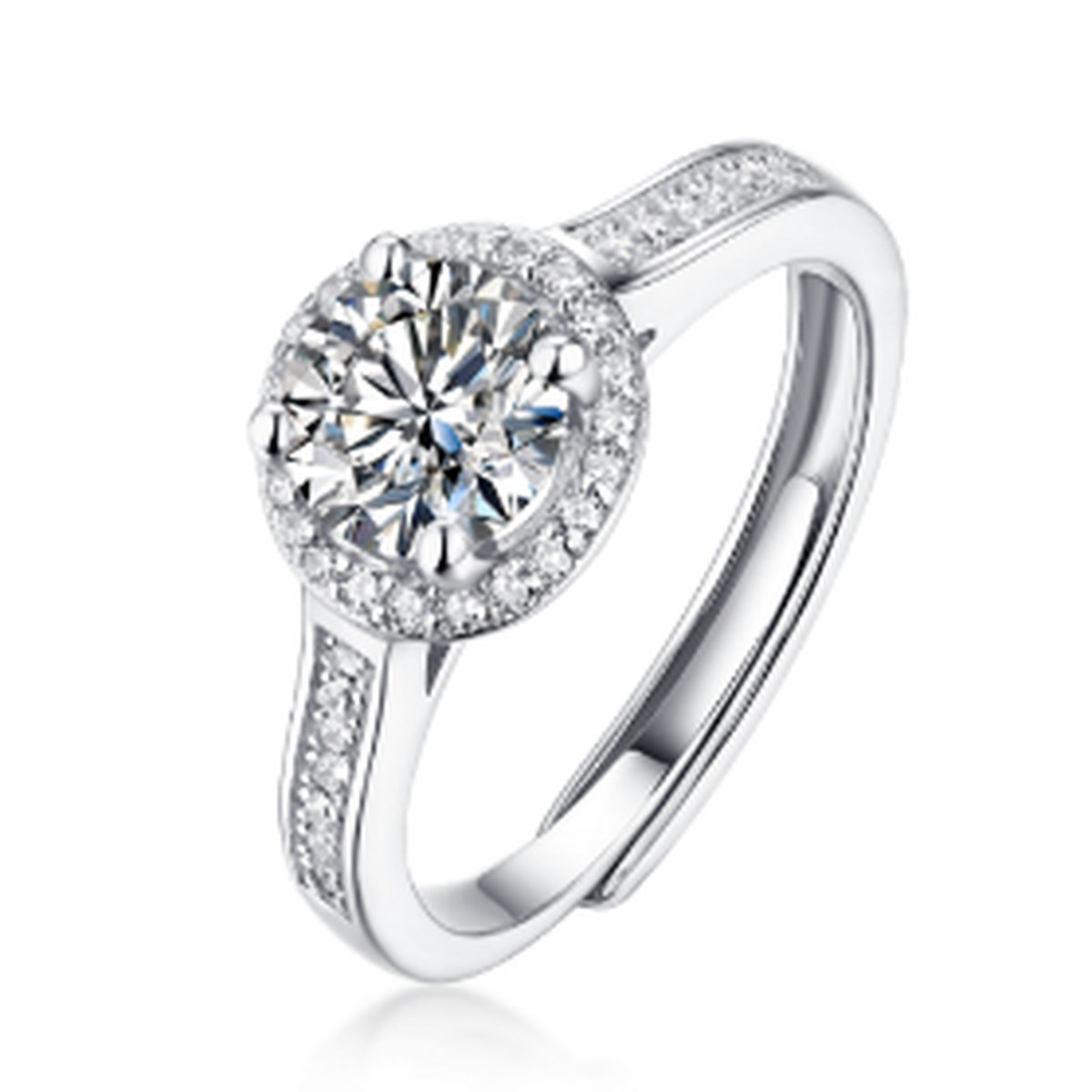 Moon Over the West Tower Ring — 925 sterling silver, image 1 of 1