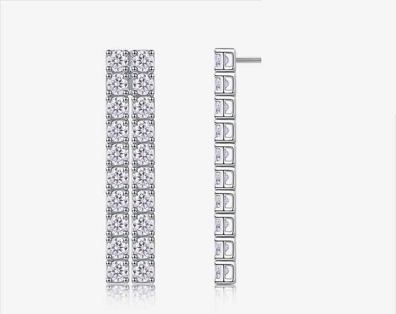 Ruyi Drop Earrings — 925 sterling silver, image 1 of 2